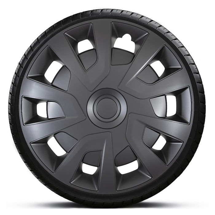 15" Argo Revo VAN Black hjulkapselsæt coverline