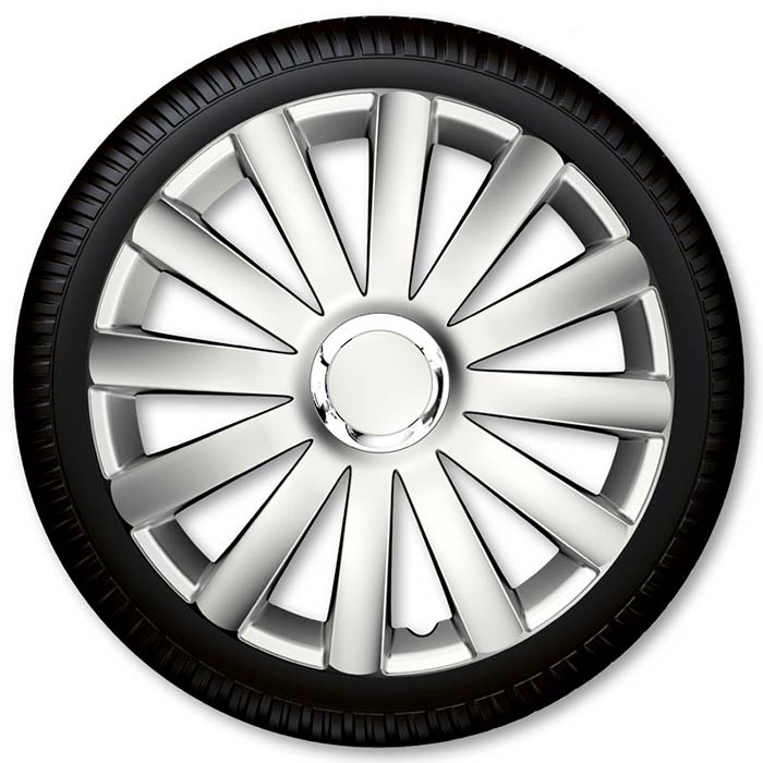 13" Spyder Pro nylon hjulkapselsæt coverline