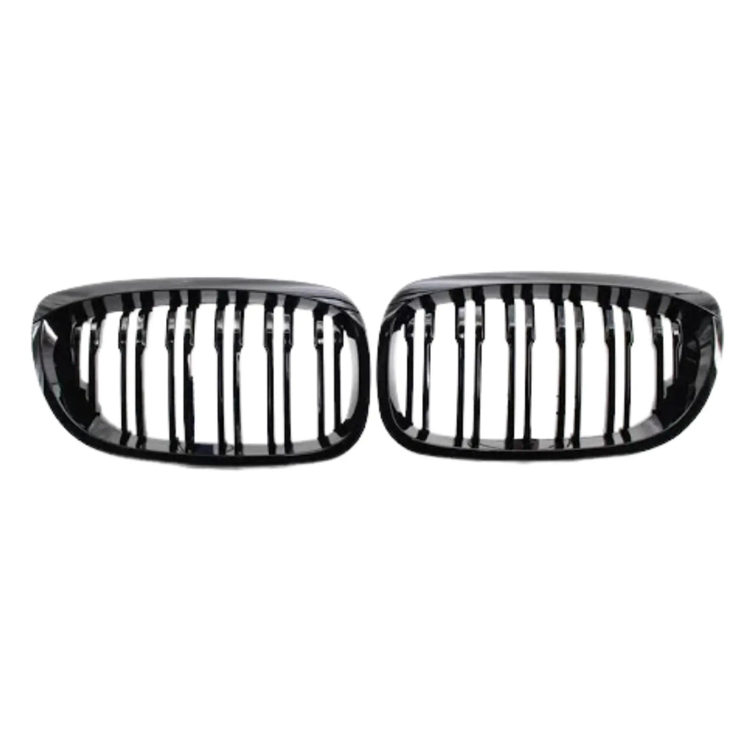 BMW 3-Serie E46 (2002-2005) frontgrill nyrer - Matsort - Komplet sæt - BilligStyling