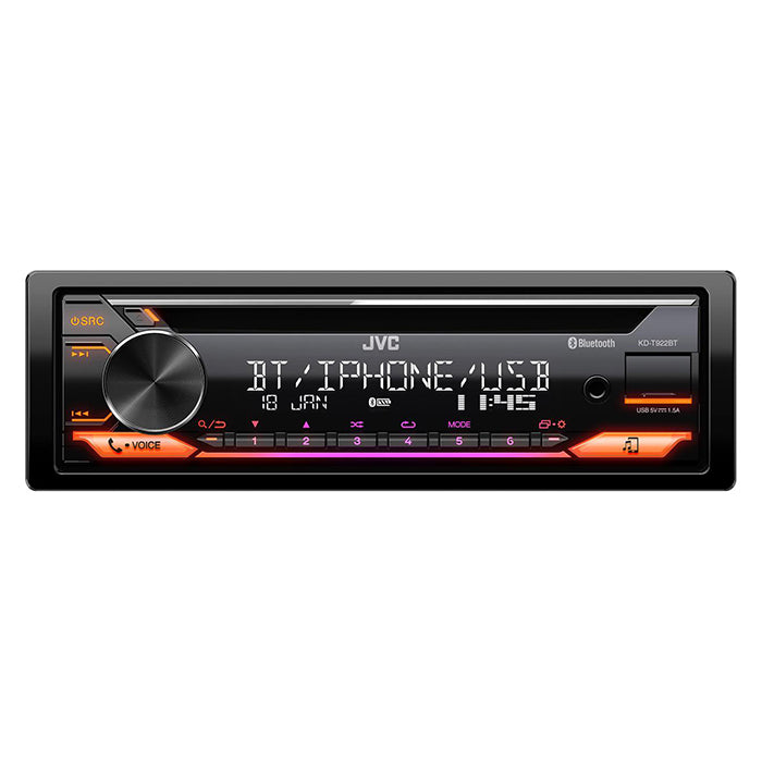 JVC KD-T922BT Bilradio med CD/RDS tuner jvc