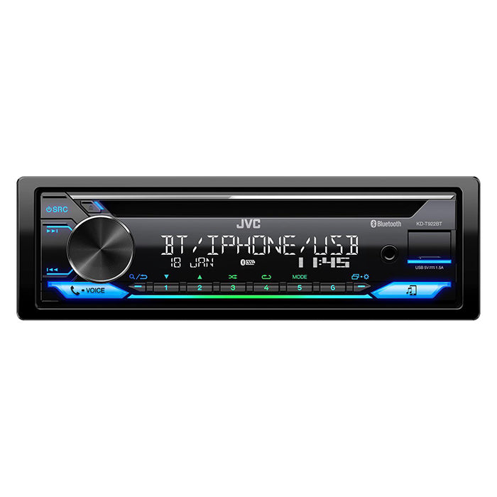JVC KD-T922BT Bilradio med CD/RDS tuner jvc