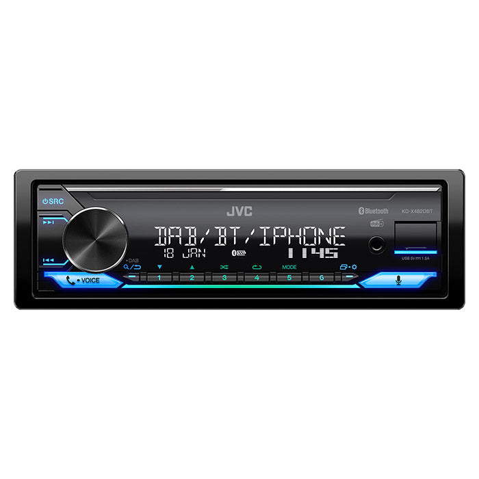 JVC KD-X482DBT Bilradio med RDS DAB+ og Bluetooth jvc