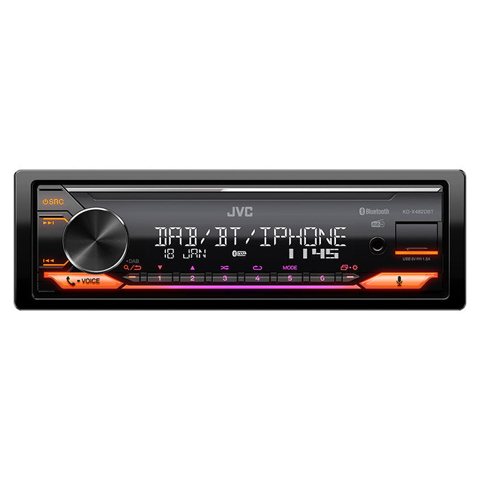 JVC KD-X482DBT Bilradio med RDS DAB+ og Bluetooth jvc