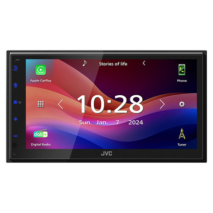 JVC KW-M695DBW Appradio Apple Carplay og Android Auto jvc