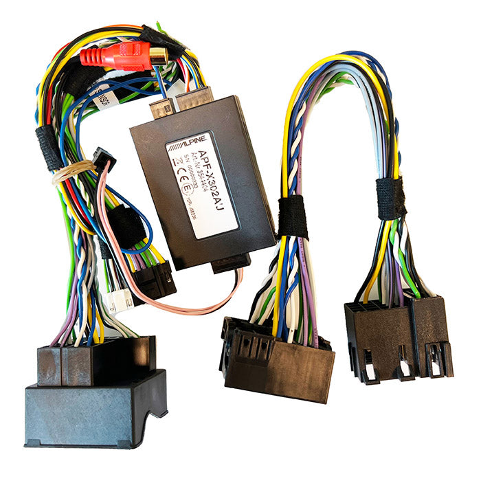 Alpine APF-X302AU can interface Audi alpine