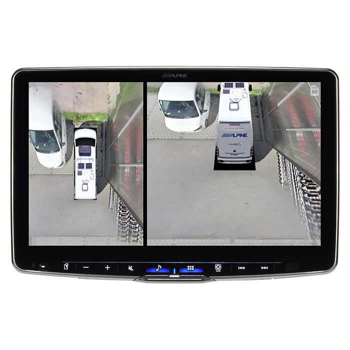 Alpine HCS-T100 360 grader Birdview kamera alpine