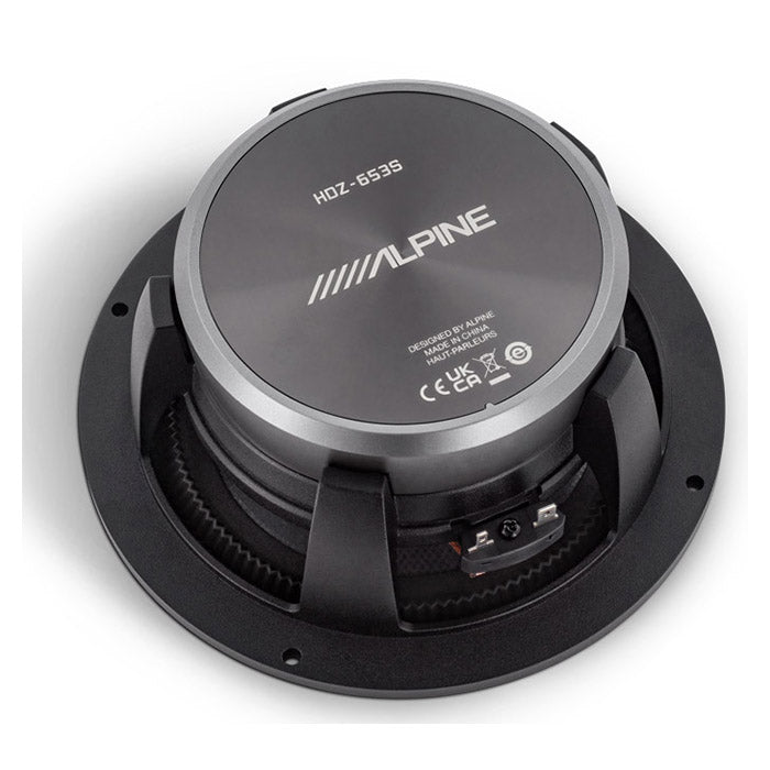 Alpine status HDZ-653S 6,5" 3vejs komp. højtt.sæt slim alpine