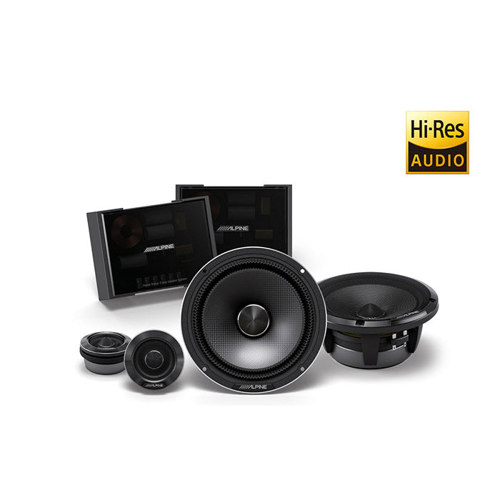 Alpine status HDZ-65C 6,5" 2vejs komponent højttalersæt alpine
