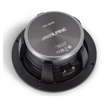 Alpine status HDZ-65CS 6,5" 2 vejs komp. højtt.sæt slim alpine