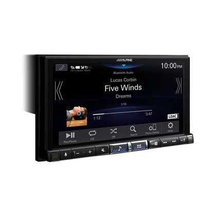 Alpine ILX-705DM Trådløs Apple Carplay 2-DIN 7" alpine