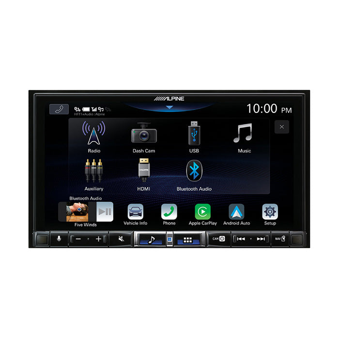 Alpine ILX-705DM Trådløs Apple Carplay 2-DIN 7" alpine