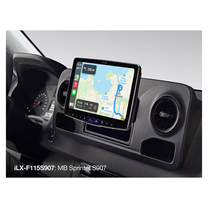 Alpine ILX-F115S907 bundle til Halo11 til Sprinter S907 alpine