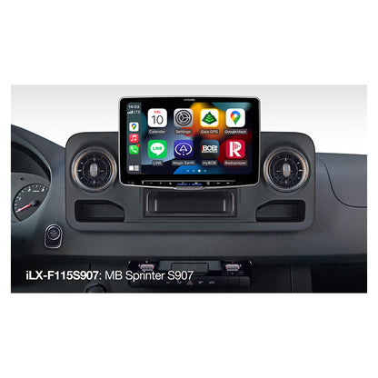 Alpine ILX-F115S907 bundle til Halo11 til Sprinter S907 alpine
