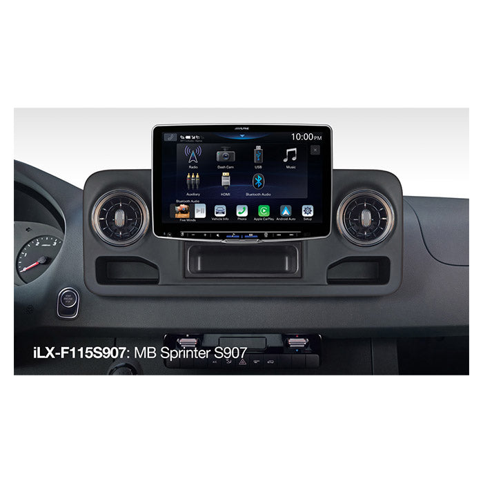 Alpine ILX-F115S907 bundle til Halo11 til Sprinter S907 alpine