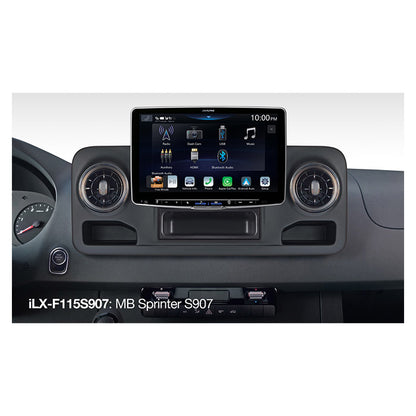 Alpine ILX-F115S907 bundle til Halo11 til Sprinter S907 alpine