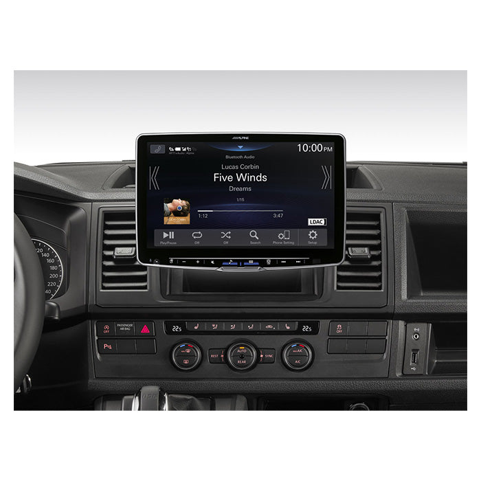 Alpine ILX-F115T6 bundle til Halo11 til VW T6 alpine