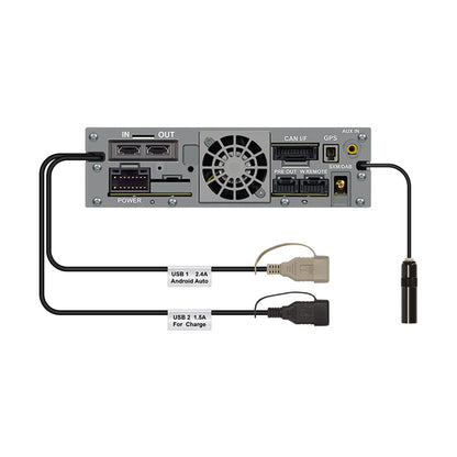 Alpine ILX-F115T6 bundle til Halo11 til VW T6 alpine