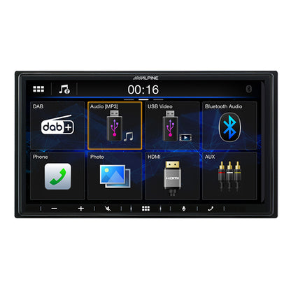 Alpine ILX-W690D Apple Carplay, Android Auto 2-DIN 7" alpine