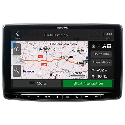 Alpine INE-F904DC Halo9 med navi og truck kort alpine