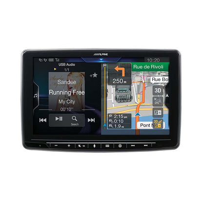 Alpine INE-F904DC Halo9 med navi og truck kort alpine