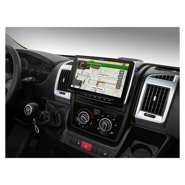 Alpine INE-F904DU Halo9 navi bundle til Fiat Ducato 3 alpine
