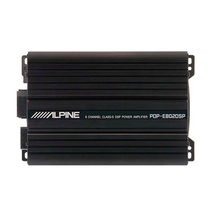 Alpine PDP-E802DSP, 8 Kanals DSP forstærker alpine