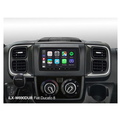 Alpine ILX-W690DU bundle til Fiat Ducato 8 alpine