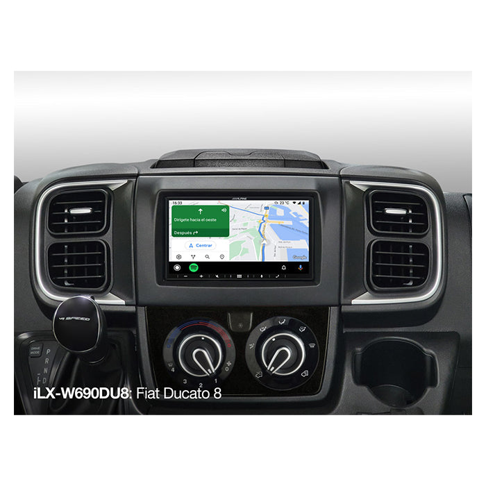 Alpine ILX-W690DU bundle til Fiat Ducato 8 alpine
