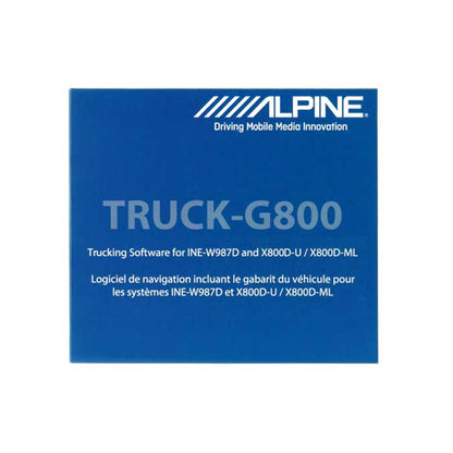 Alpine truck kort til INEW987D/X800 alpine