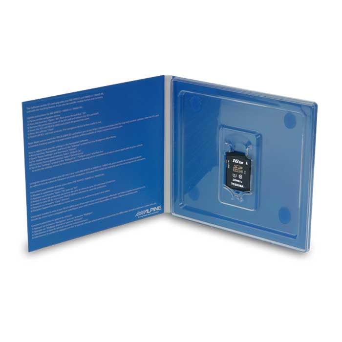 Alpine truck kort til INEW987D/X800 alpine