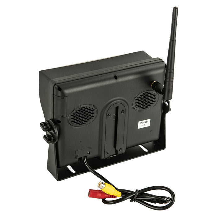7" Bakkamera sæt med 2 kameraer (trådløst) 12V + 24V acv