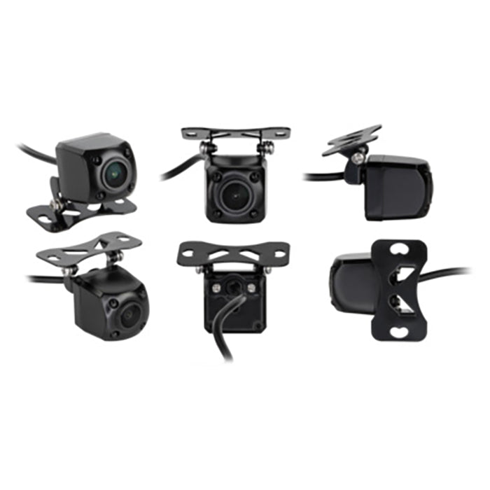 Bakkamera Universal "Mini" m/nightvision firkantet12V acv