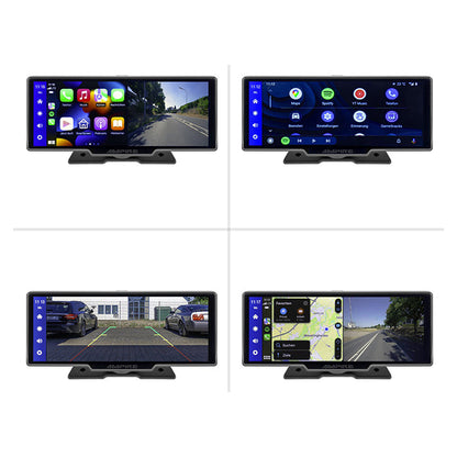 Ampire 10" Skærm med CarPlay Android Auto AHD Dashcam ampire