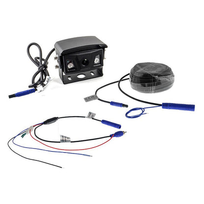 Ampire Farve bakkamera med IR universal sort 10m kabel ampire