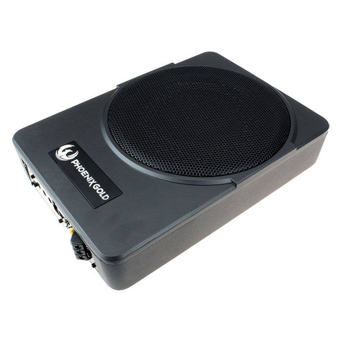 Phoenix Gold 10” aktiv subwoofer under sæde 200W RMS Phoenix_g
