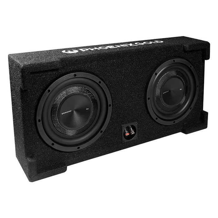 Phoenix Gold 2X8" 250 W RMS 2Ohm passiv sub. box Phoenix_g