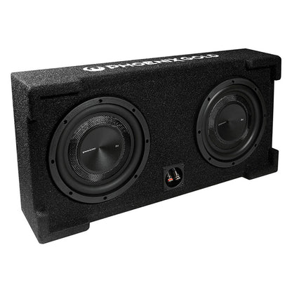 Phoenix Gold 2X8" 250 W RMS 2Ohm passiv sub. box Phoenix_g