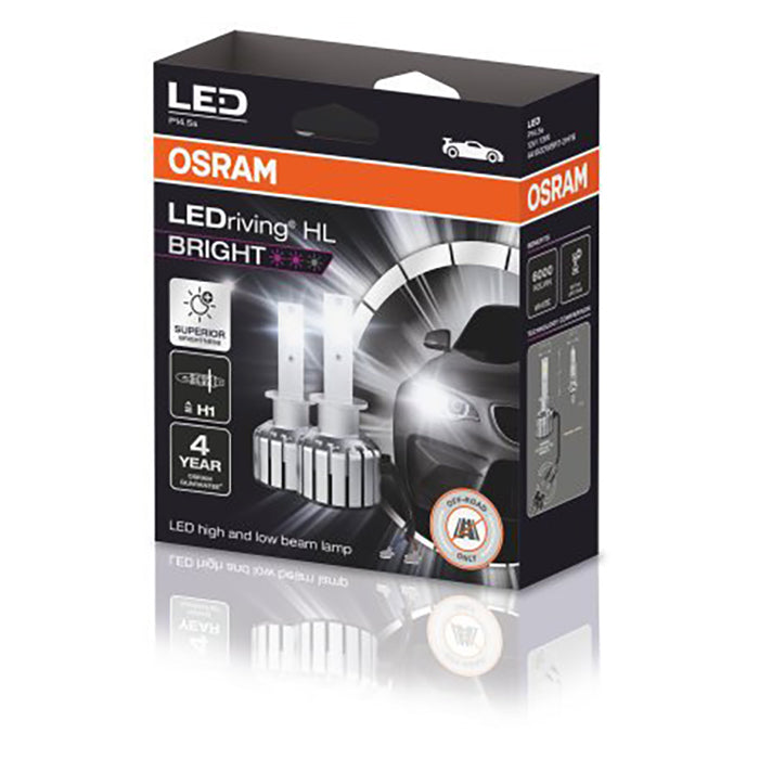 Osram LEDriving HL Bright H1 12V - Sæt osram