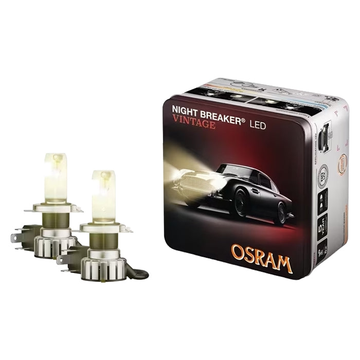 Osram Night Breaker Led Vintage H4 ECE +330% - sæt osram