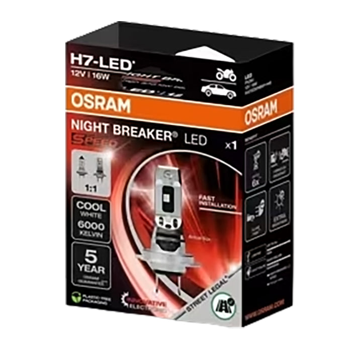 Osram Night Breaker LED Speed H7 +450% - 1 stk. osram