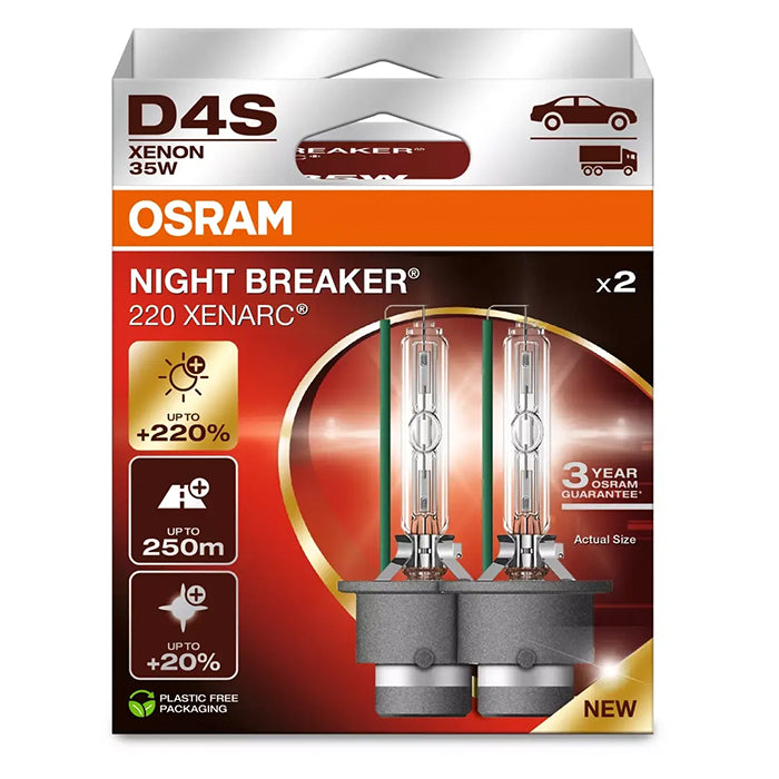 Osram Xenarc Night Breaker 220 D4S Xenon - Sæt osram