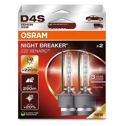 Osram Xenarc Night Breaker 220 D4S Xenon - Sæt osram