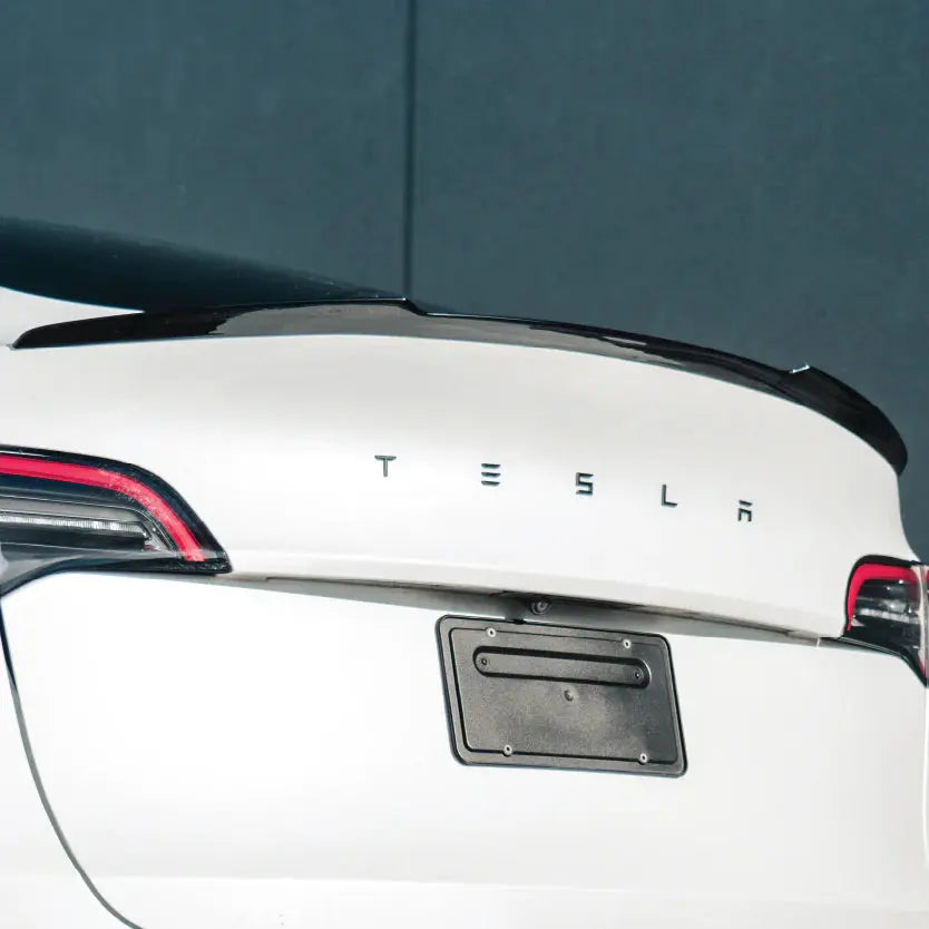 Tesla Emblem Bag, Sort højglans - BilligStyling