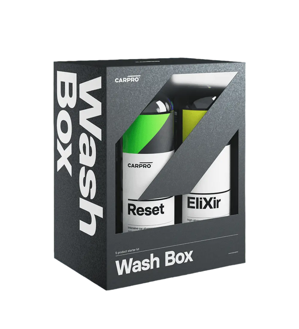 CarPro Wash Box - Shampoo, Quick Detailer og tilbehør i én pakke - BilligStyling