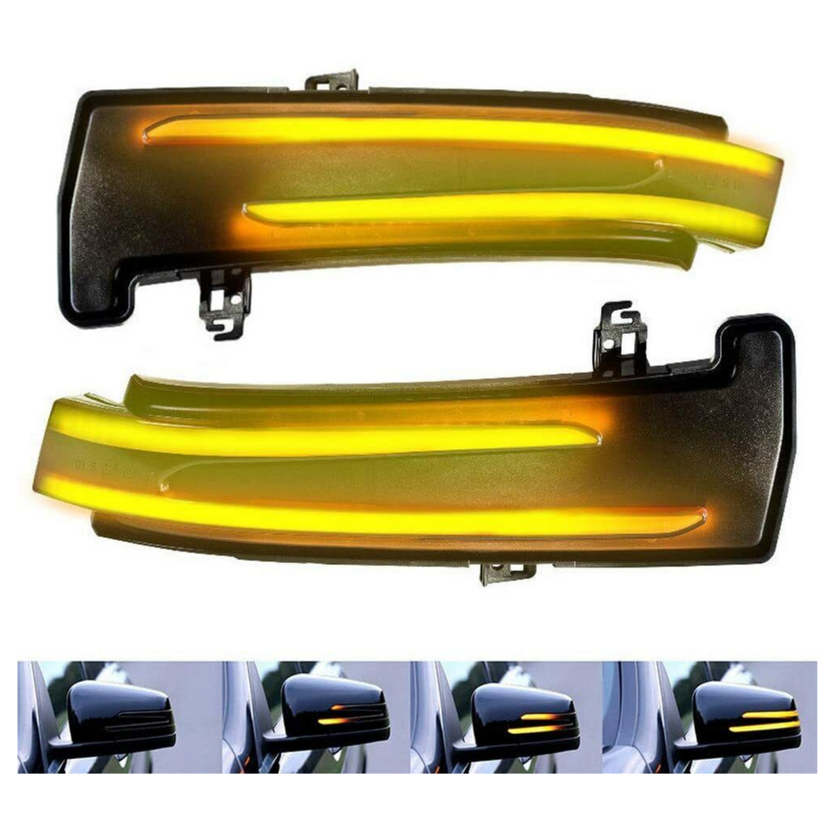 Dynamiske Blinklys til Mercedes – W176, W204, W212 m.fl. - BilligStyling