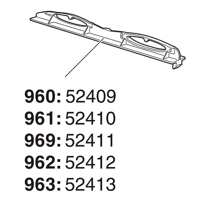 Thule smartslide WingBar 962 thule