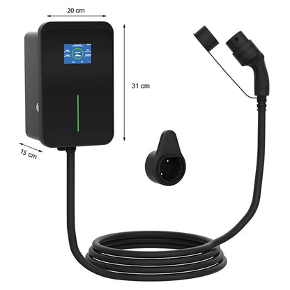 Avant ladeboks til elbil 22kW/32A 3-faset 7 Meter Multi avant
