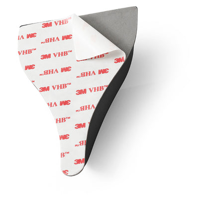 V Spoilers Kit til Personbil 10 stk. Sort vspoilers