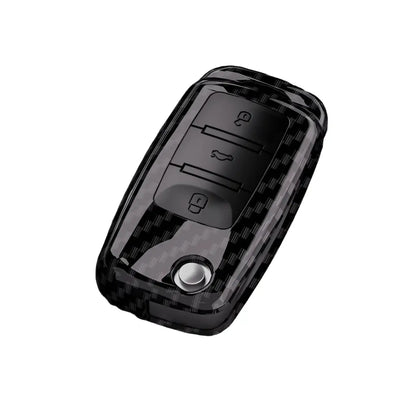 Volkswagen, SEAT, Skoda, Carbon bilnøgle cover - BilligStyling
