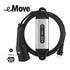 DEFA eMove 6A transportabel lader til 230V - 6m kabel - BilligStyling